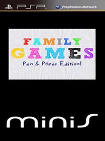 Family Games: Pen & Paper Edition